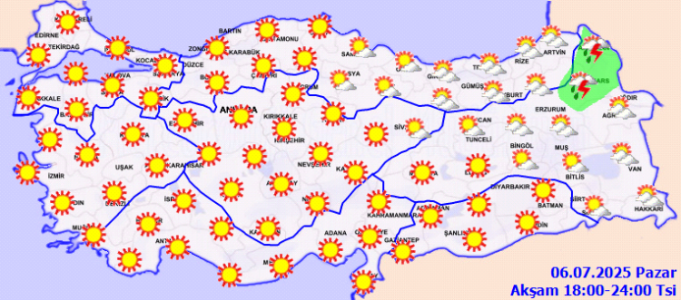 Hava sıcaklıkları 4 derece artıyor
