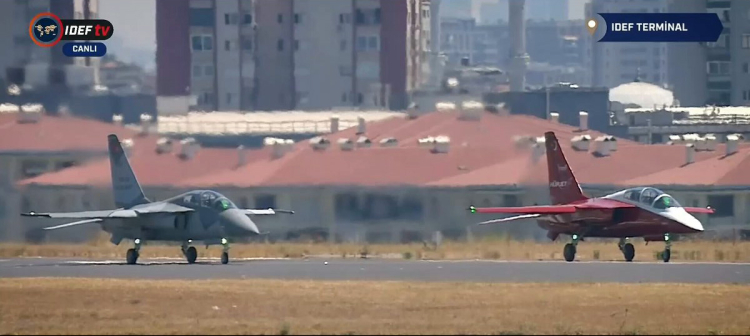 IDEF 2025’te TUSAŞ’tan HÜRJET, HÜRKUŞ ve AKSUNGUR ile gökyüzü şovu
