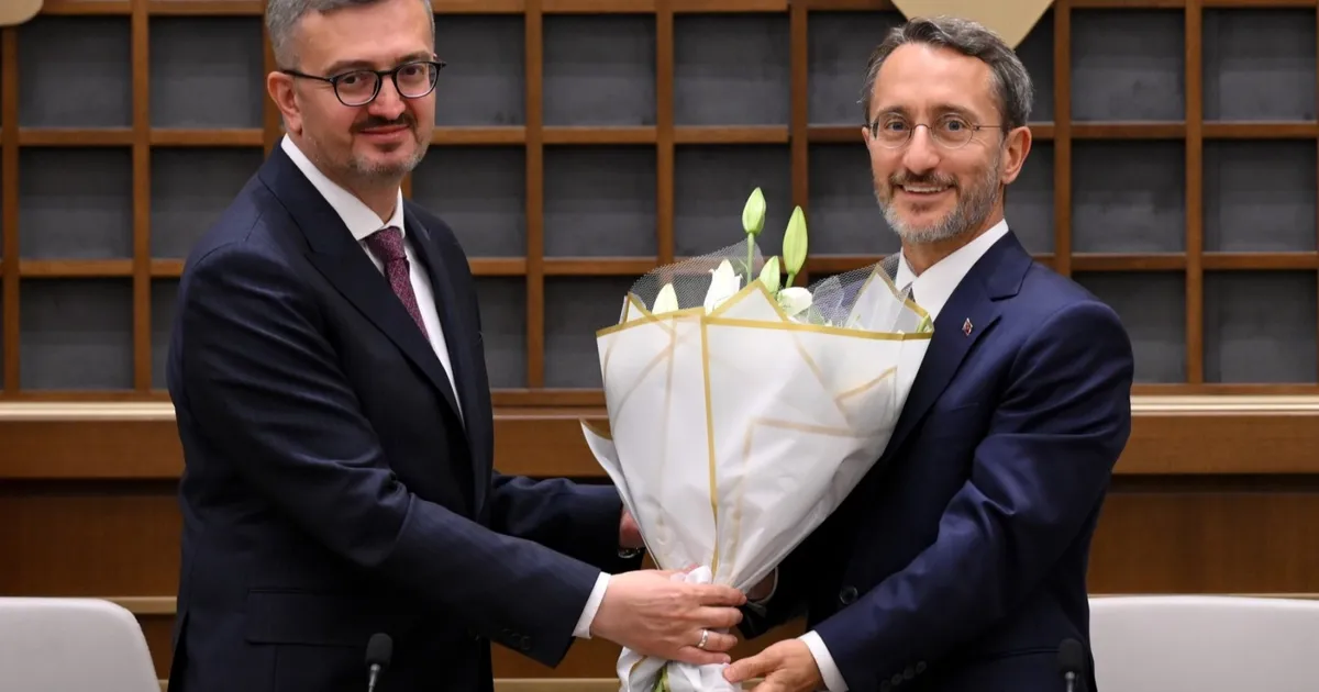 İletişim Başkanlığı'nda devir-teslim tamam