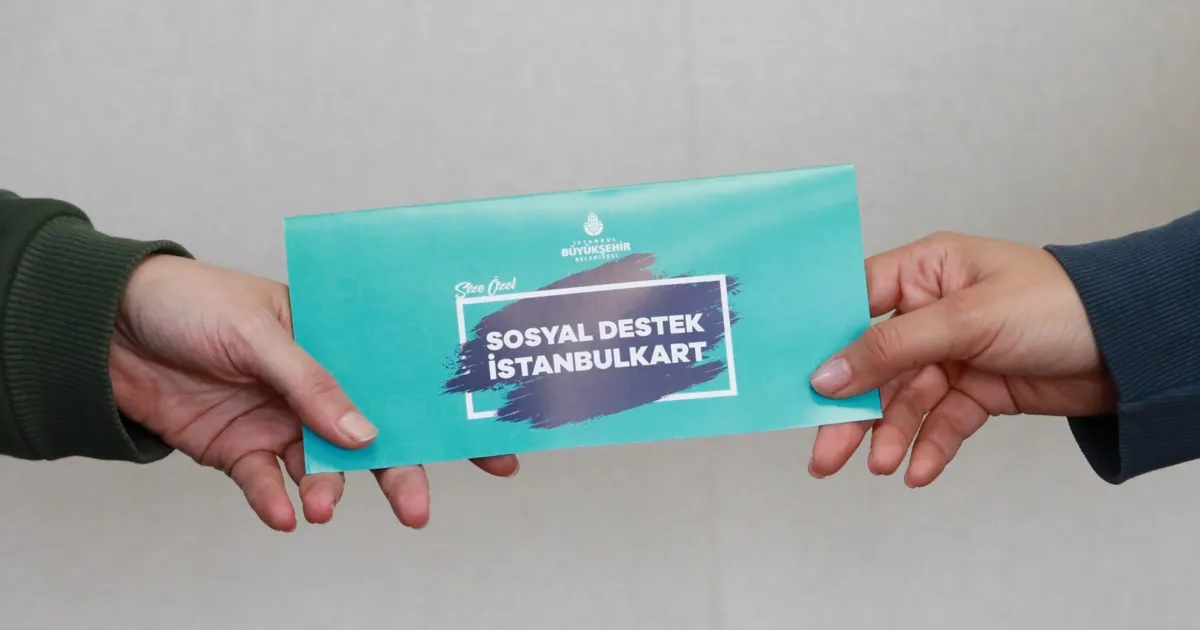 İstanbulKart ile düzenli sosyal desteğe devam