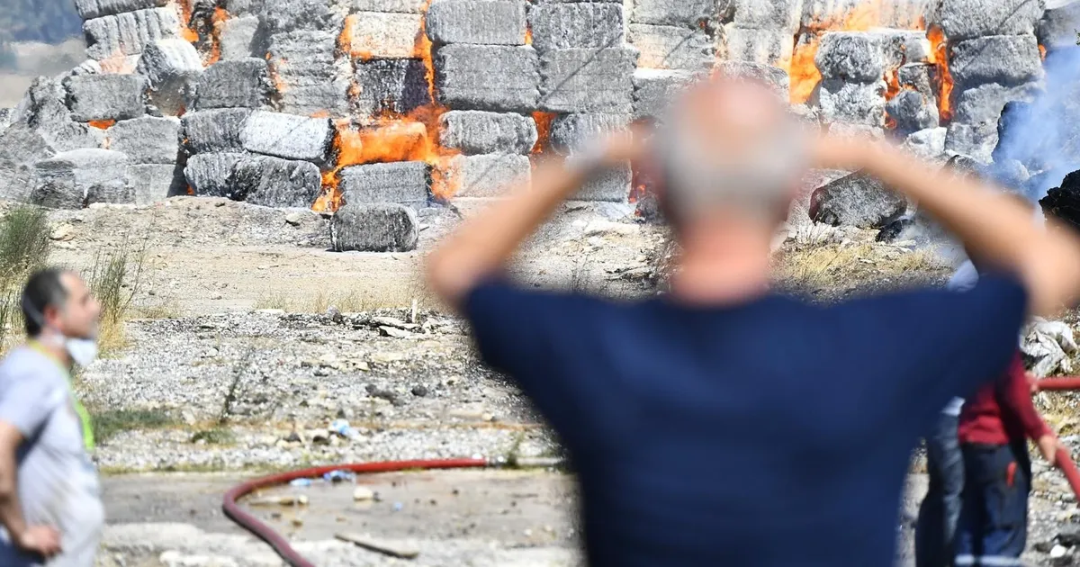 İzmir İtfaiyesi'nin yangınlarla mücadelesi sürüyor