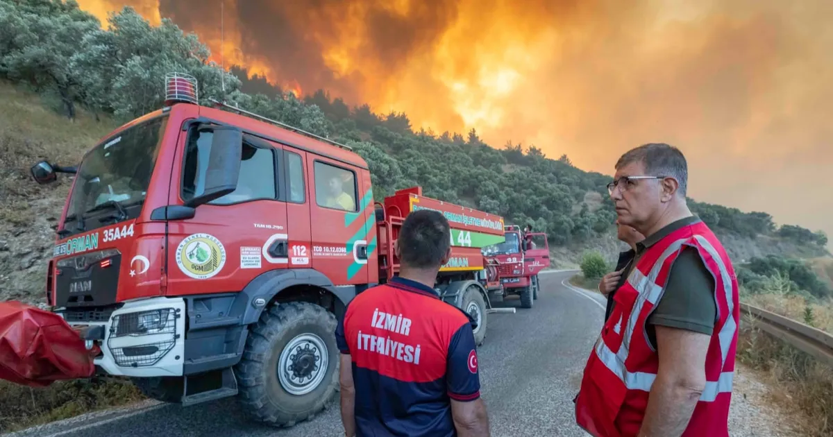 İzmir yangınlarla savaşıyor... İzmir'in ateşle imtihanı