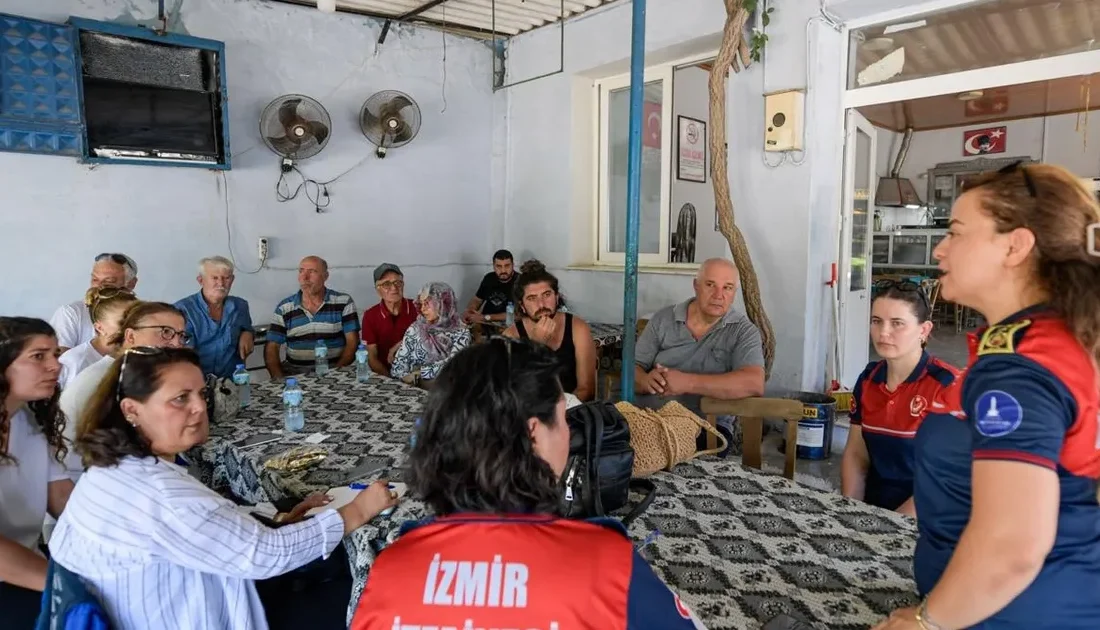 İzmir Büyükşehir Belediyesi’nin dağıttığı