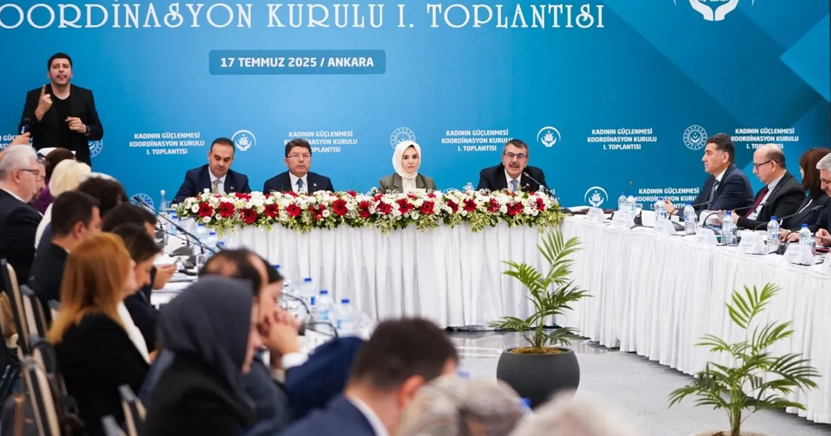 Kadının Güçlenmesi Koordinasyon Kurulu ilk toplantısını yaptı
