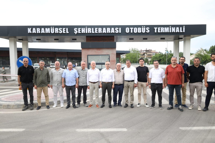 Karamürsel projeleri yerinde takipte