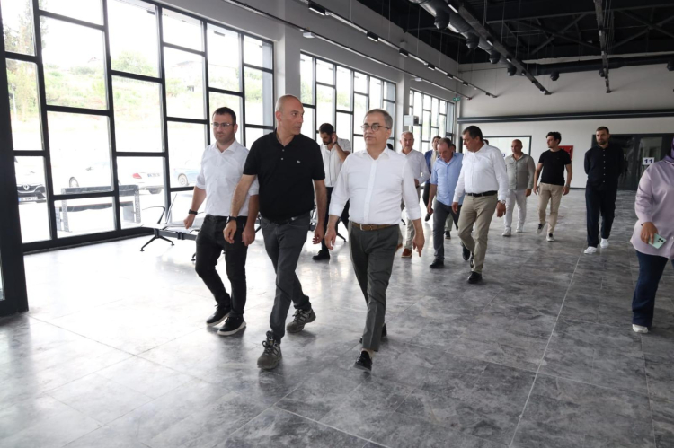 Karamürsel projeleri yerinde takipte