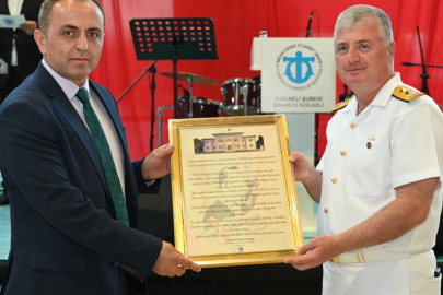 Kocaeli Büyükşehir’e anlamlı plaket