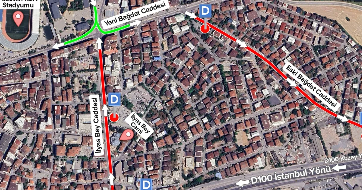 Kocaeli Gebze’de yeni trafik dolaşım planı hayata geçiyor