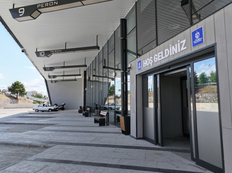 Kocaeli'de yeni otobüs terminali bu gece hizmete giriyor