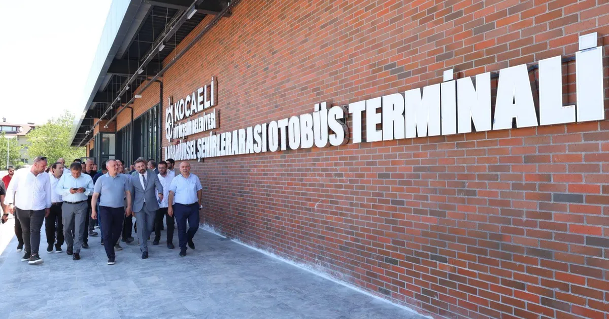 Kocaeli’de yeni otobüs terminali hizmete hazırlanıyor