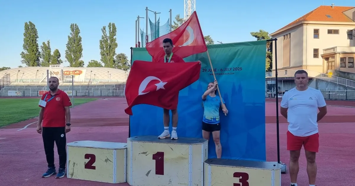 Konya Meramlı 'Muhammed Eren Uysal' Avrupa Şampiyonu oldu