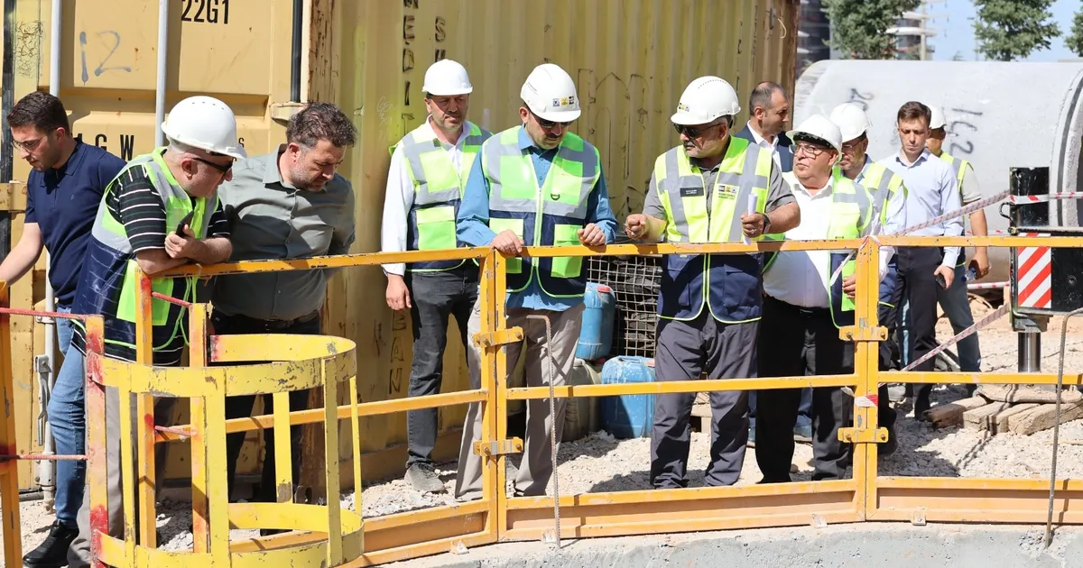 Konya’da Başkan Altay’dan su temini çalışmalarına inceleme