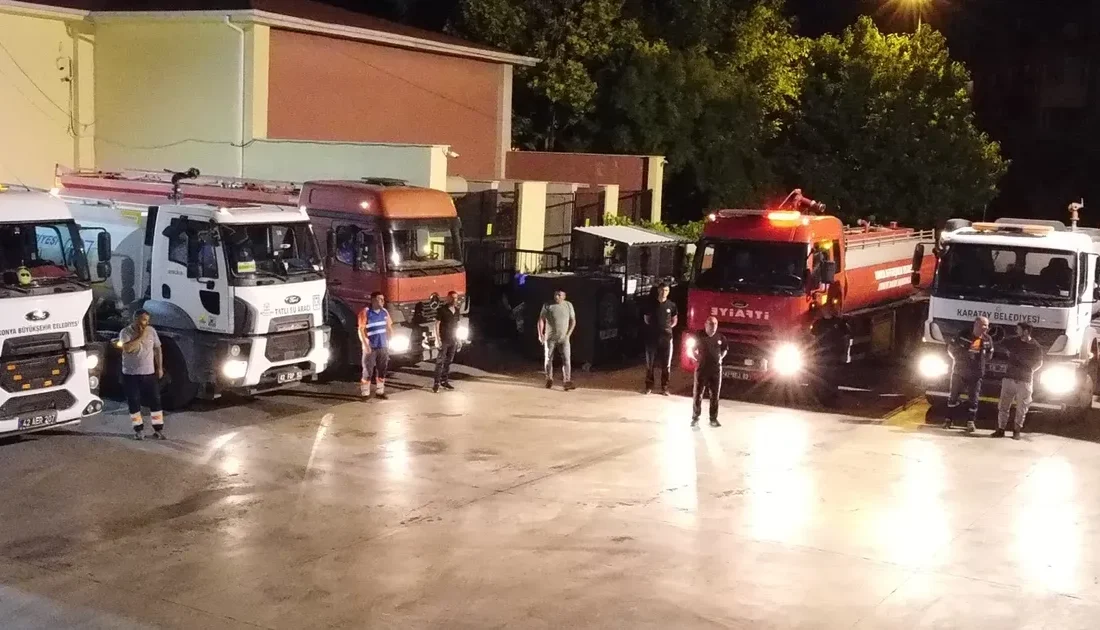 Konya Büyükşehir Belediyesi, Hatay’ın