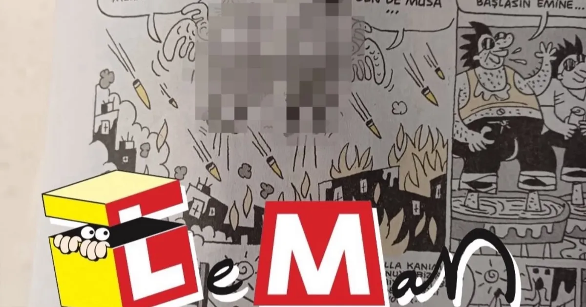 Leman Dergisi'ne karikatür soruşturması: 4 tutuklama!