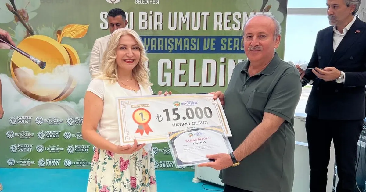 Malatya’da ‘Sarı bir umut resmet’tiler