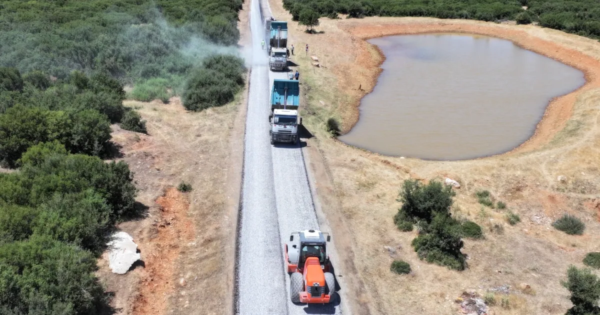 Manisa Büyükşehir’den ilçelere asfalt atağı