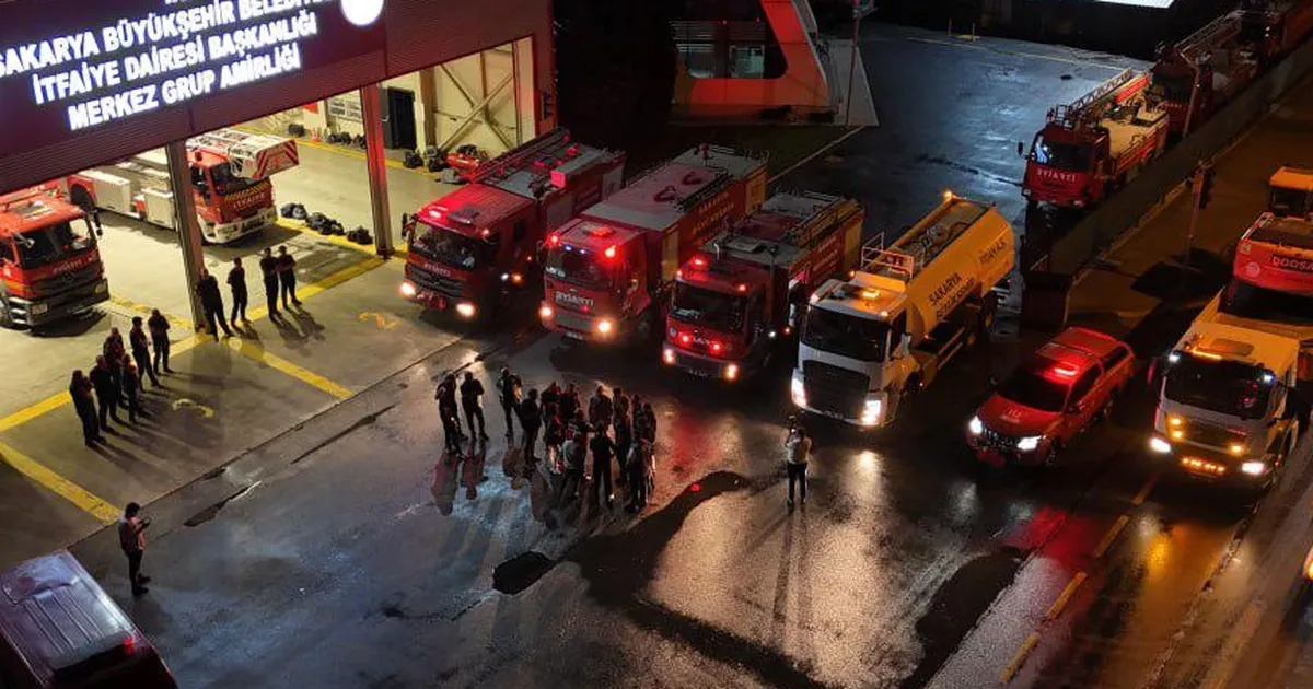 Manisa’daki orman yangınına Sakarya’dan destek