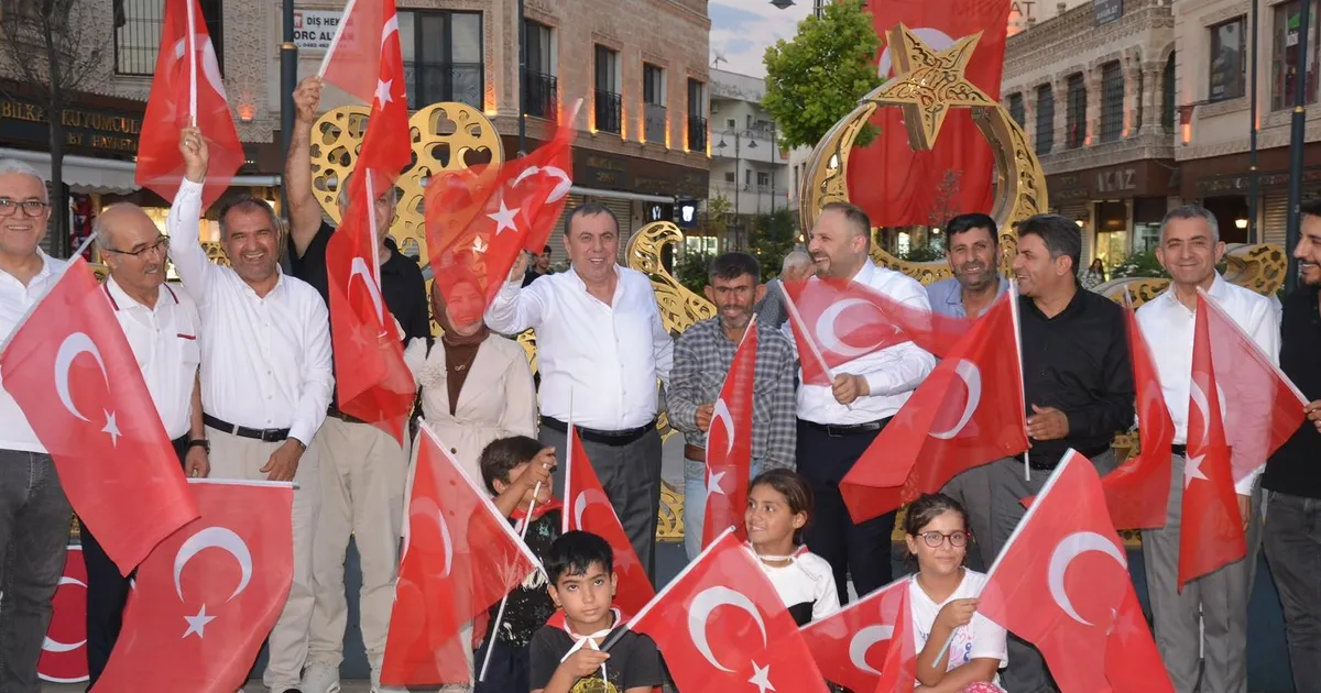 Mardin'de Cumhurbaşkanı Erdoğan’ın çağrısına güçlü destek
