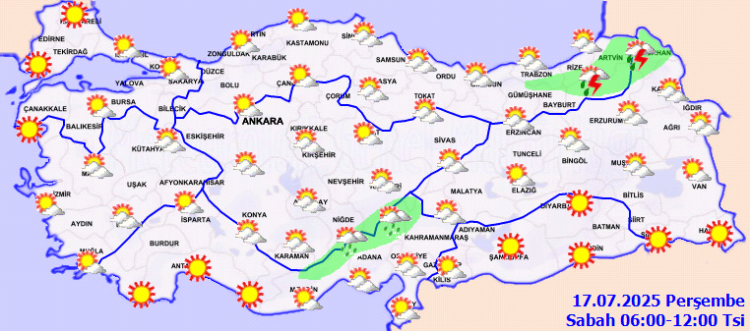 Meteoroloji uyardı: Sıcaklıklar mevsim normallerinin üzerinde