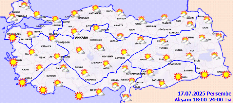 Meteoroloji uyardı: Sıcaklıklar mevsim normallerinin üzerinde