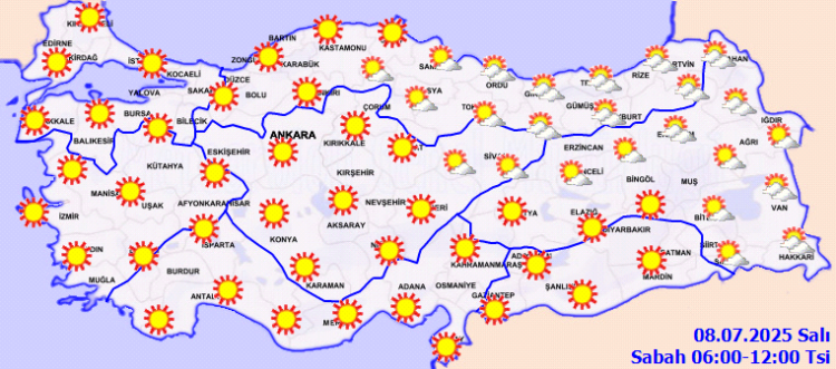 Meteoroloji’den 'Sıcak Hava' uyarısı
