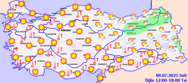 Meteoroloji’den 'Sıcak Hava' uyarısı