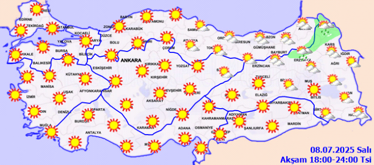 Meteoroloji’den 'Sıcak Hava' uyarısı