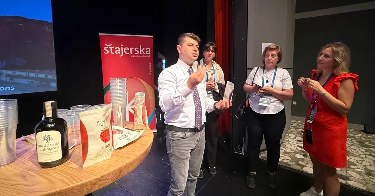 Mudanya, Slovenya ve Fransa’da tanıtıldı… Baran Güneş, Mudanya için uluslararası sahnede