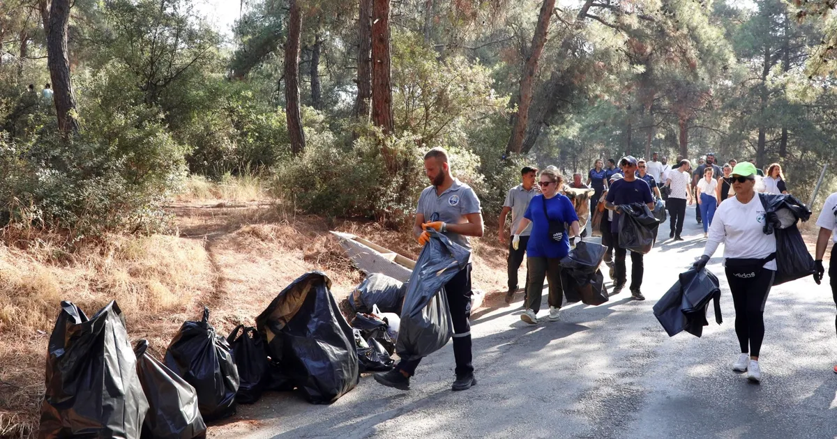 Mudanya'da olası yangınlara karşı temizlik seferberliği
