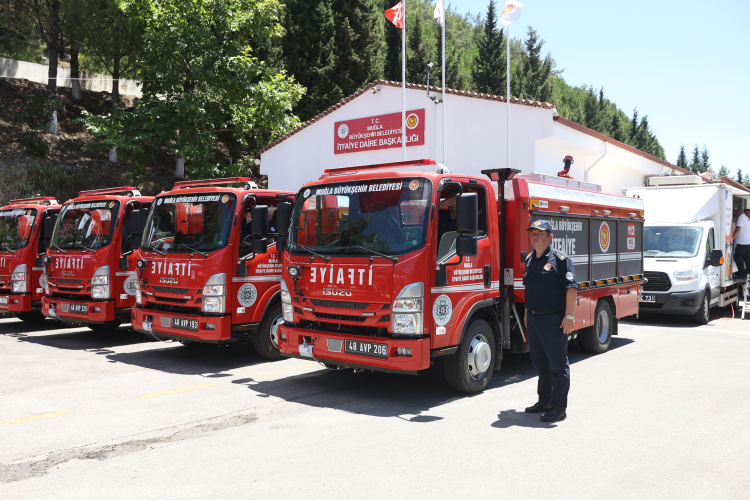 Muğla Büyükşehir yangın filosunu güçlendirdi