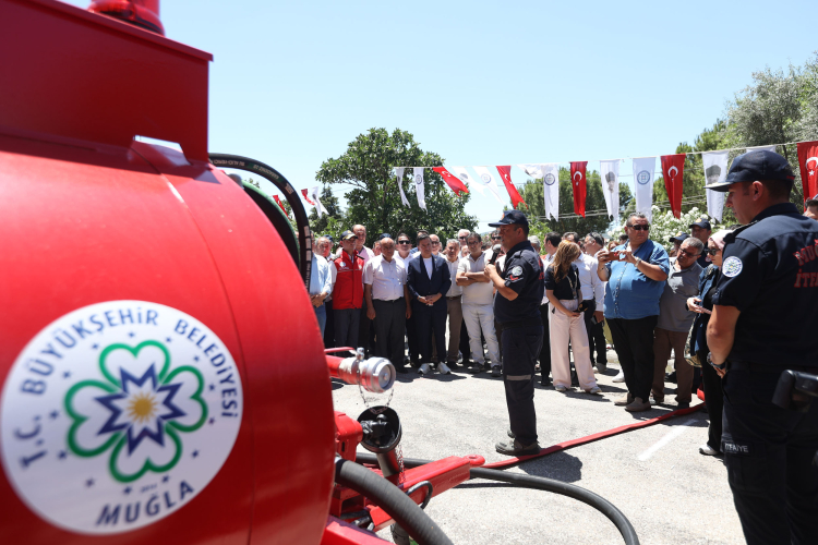 Muğla Büyükşehir yangın filosunu güçlendirdi