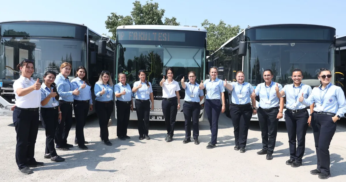 Muğla’da direksiyon kadınların elinde