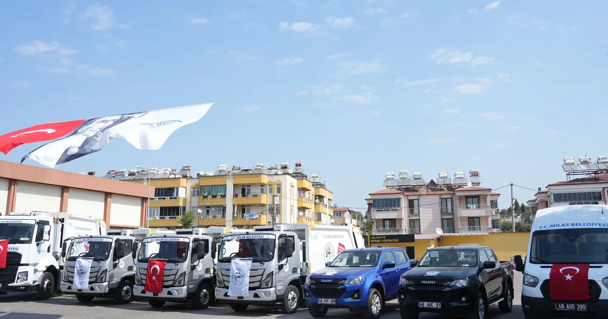 Muğla'da Milas Belediyesi araç filosunu güçlendiriyor