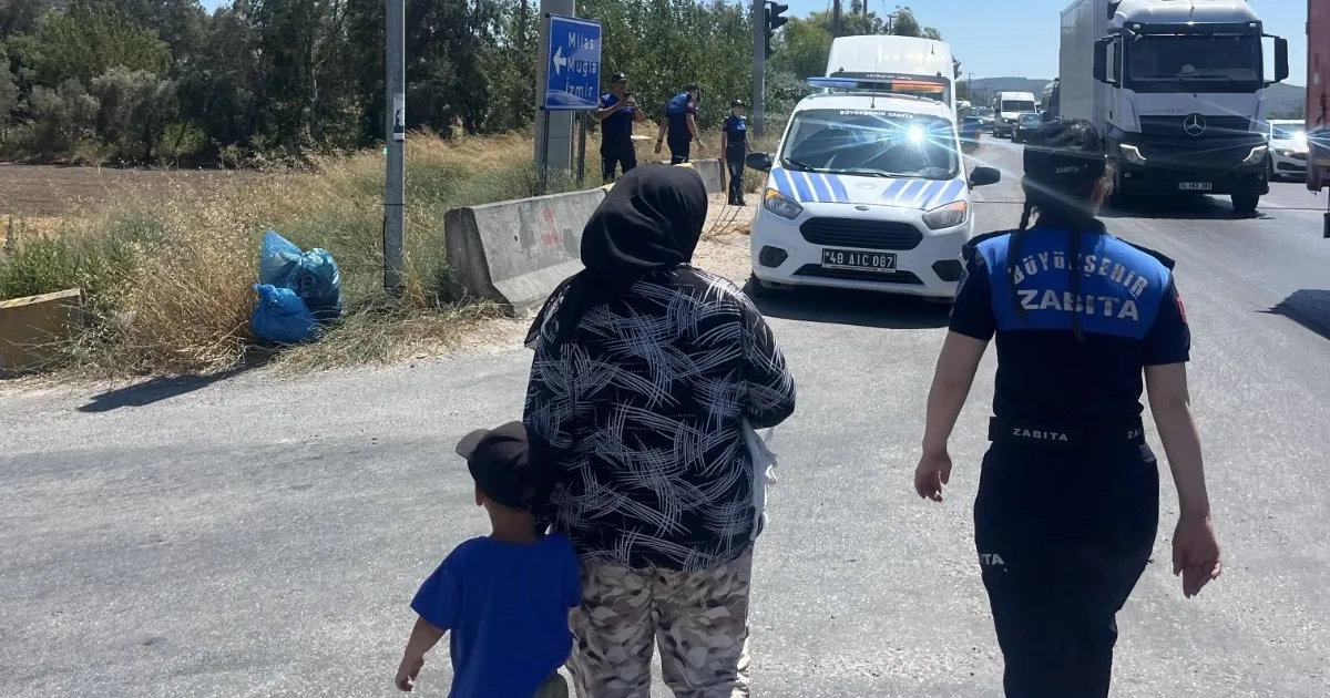 Muğla’da zabıta ekiplerinden dilencilik operasyonu