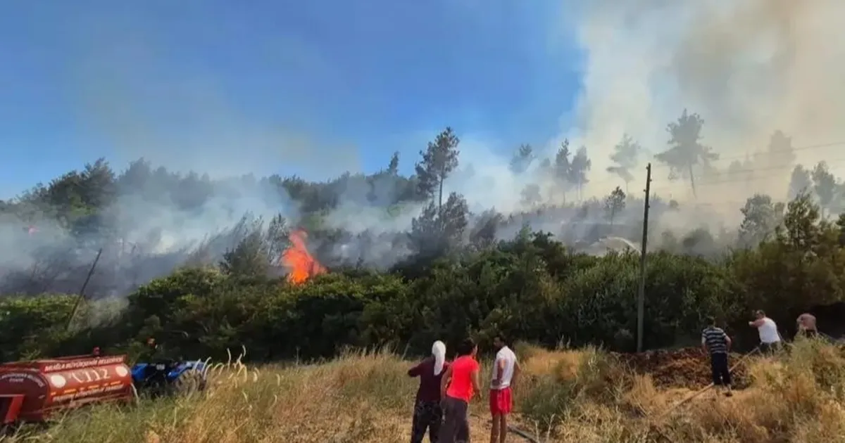 Muğla’nın yangın tankerleri aktif görevde