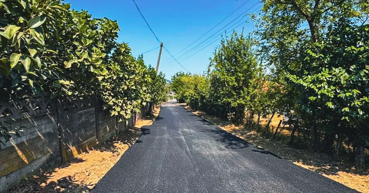 Sakarya Karasu’da bir mahallenin ulaşım hattı daha yenilendi