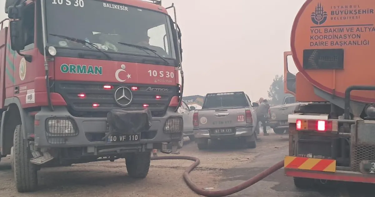 Sakarya ve Bilecik’teki yangınlara İBB seferberliği