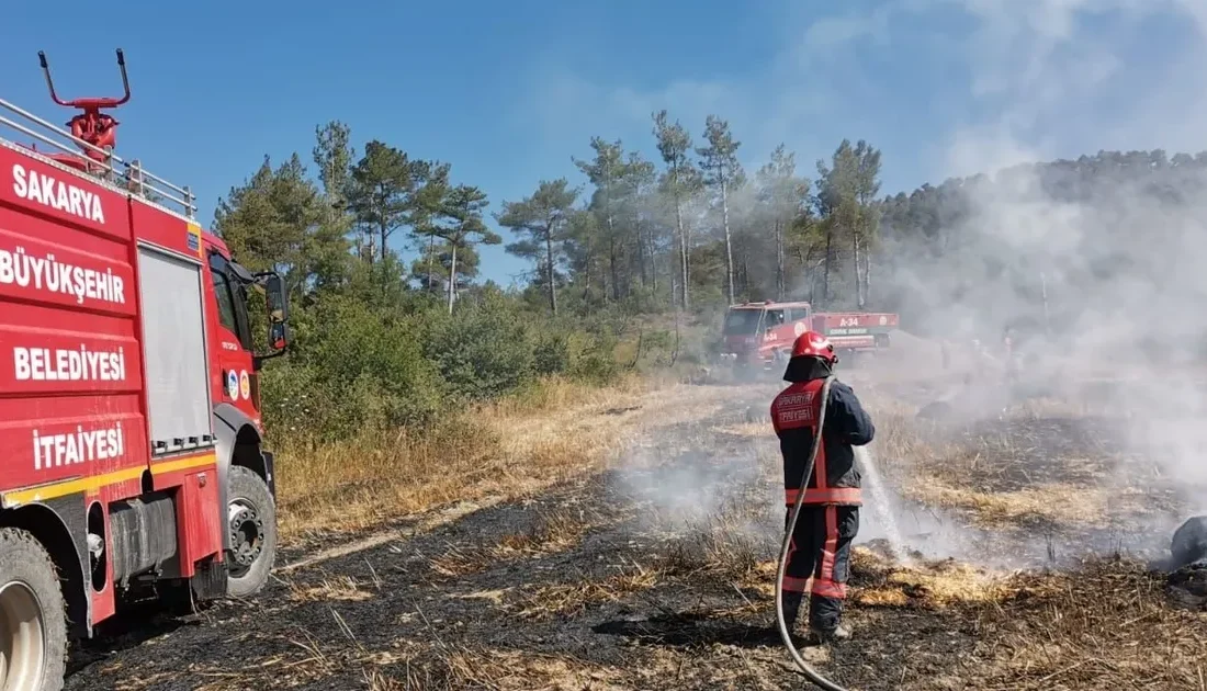 Sakarya Büyükşehir Belediyesi'nin ateş