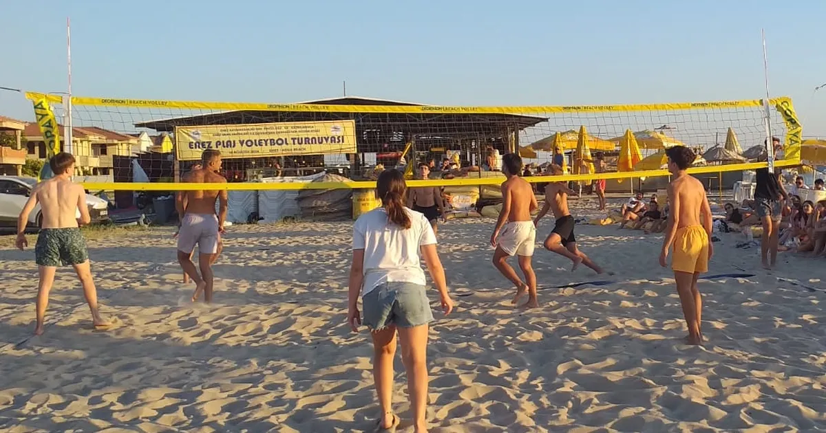 Saros Plajı’nda heyecan başlıyor