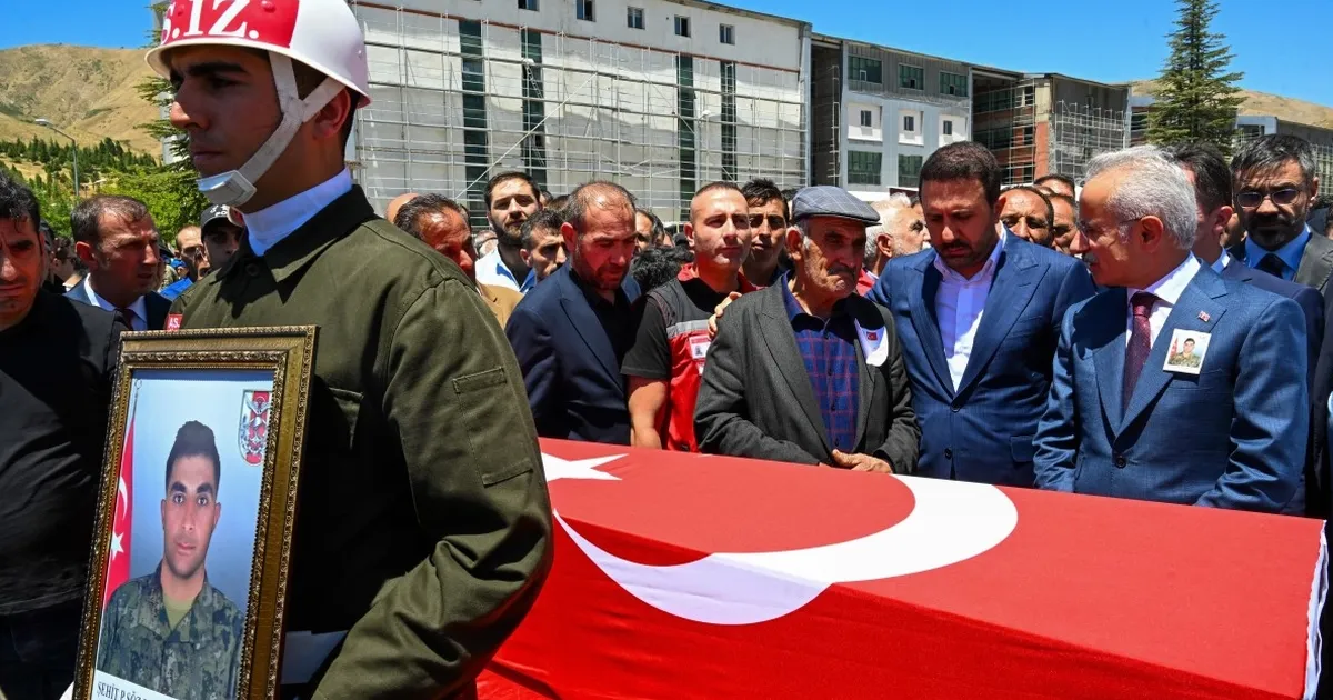Şehit Uyanık'a Bitlis'te son görev