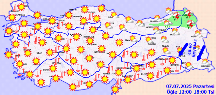 Sıcaklıklar mevsim normallerinin üzerinde seyredecek