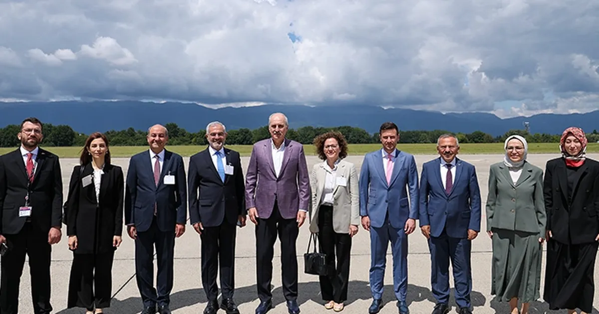 TBMM Başkanı Kurtulmuş İsviçre'de