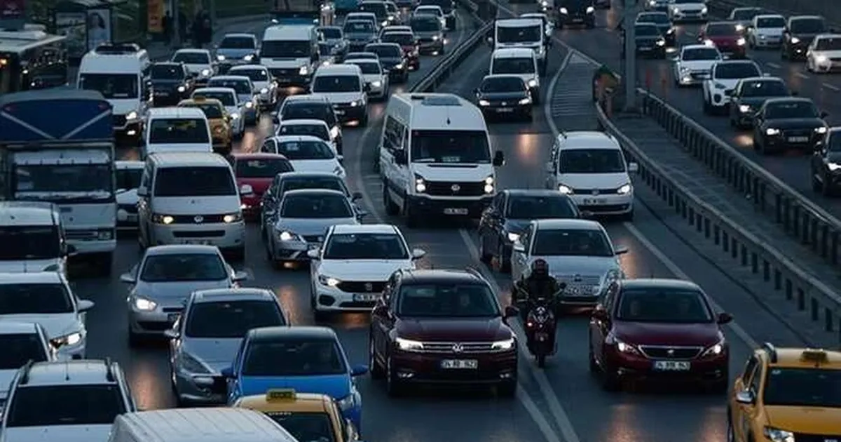 Trafiğe kayıtlı araç 32,3 milyona ulaştı... Motosikletler zirvede
