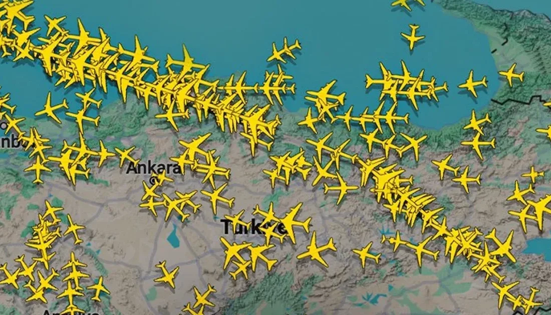 Günlük transit uçuşta ve