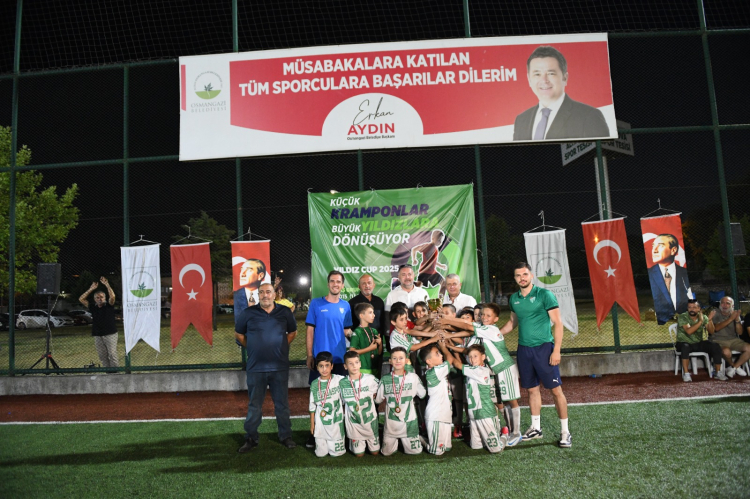 Yıldız Cup 2025 Futbol Turnuvası’nda kupalar sahiplerini buldu