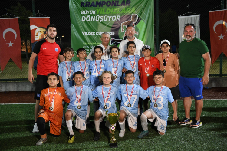 Yıldız Cup 2025 Futbol Turnuvası’nda kupalar sahiplerini buldu