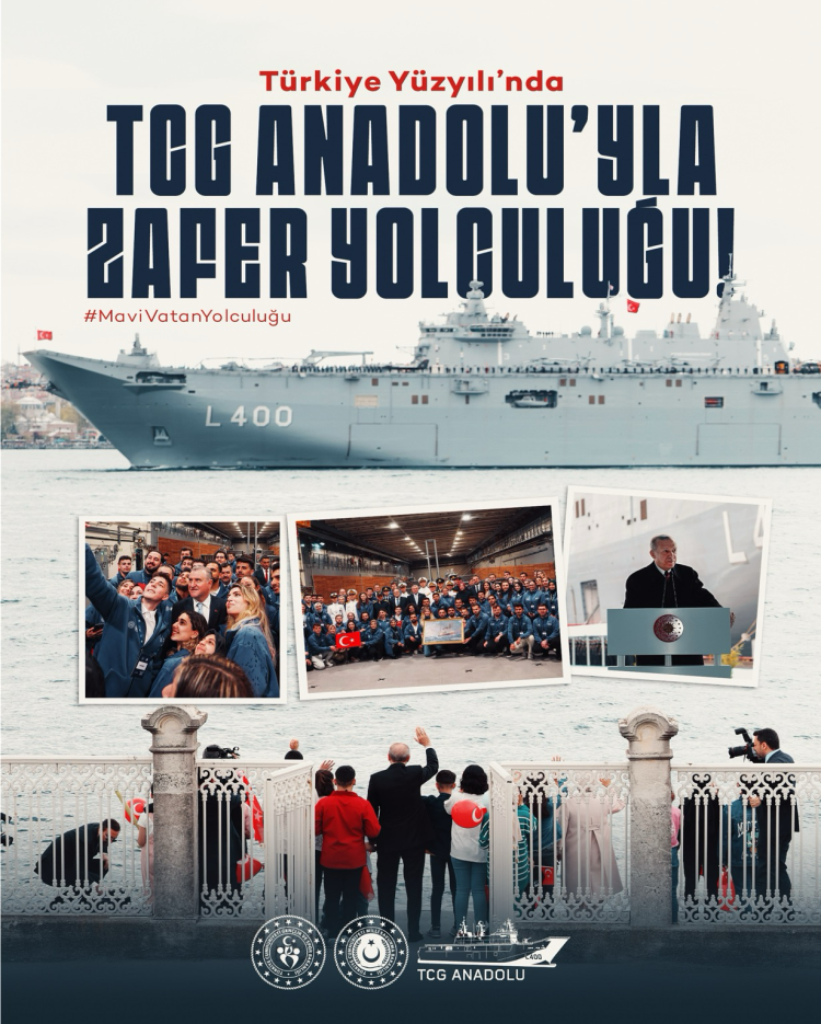 350 genç 'Zafer Yolculuğu'nda