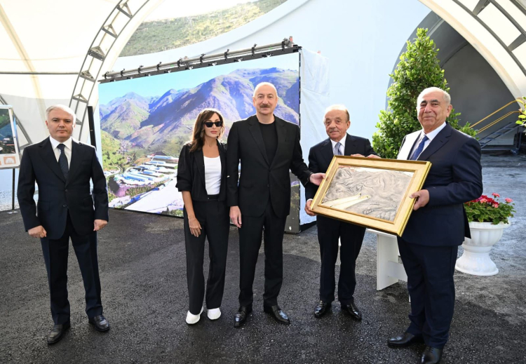 Azerbaycan Murovdağ Tüneli’nde ilk ışık göründü