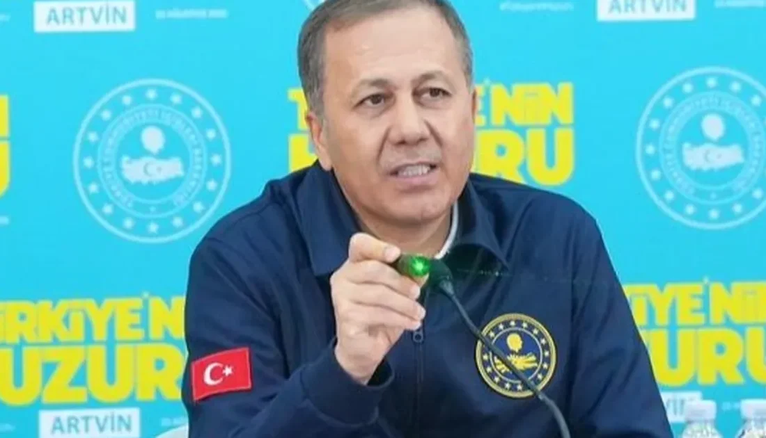 İçişleri Bakanı Ali Yerlikaya,