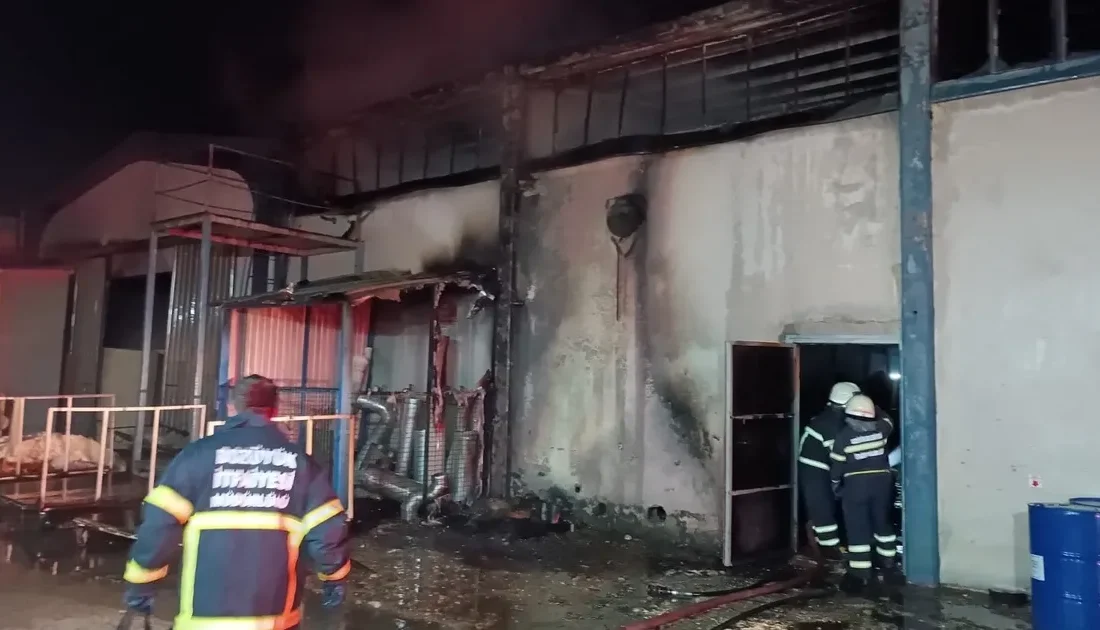 Bilecik Bozüyük'te bir fabrikanın